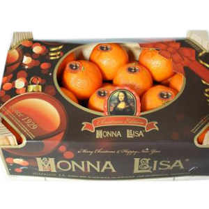 Clementinas Navidad Monna Lisa 29.5x19.5x10