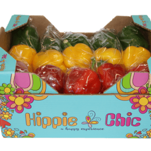 Pimientos California Wonder Tricolor Hippie Chic 40x30x20.5