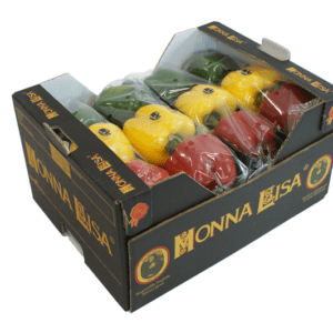 Pimientos California Wonder Tricolor Monna Lisa 40x30x20.5